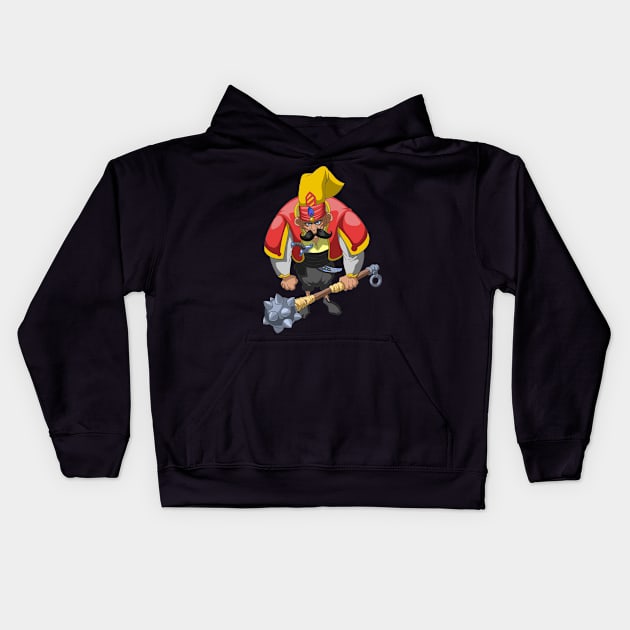 Ottoman Soldier Kids Hoodie by nedesem